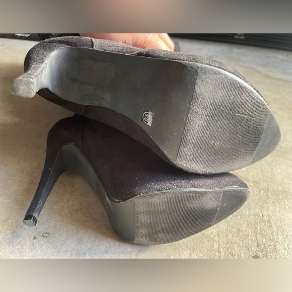 Cathy Jeans below knee long heeled boots - Picture 6 of 7